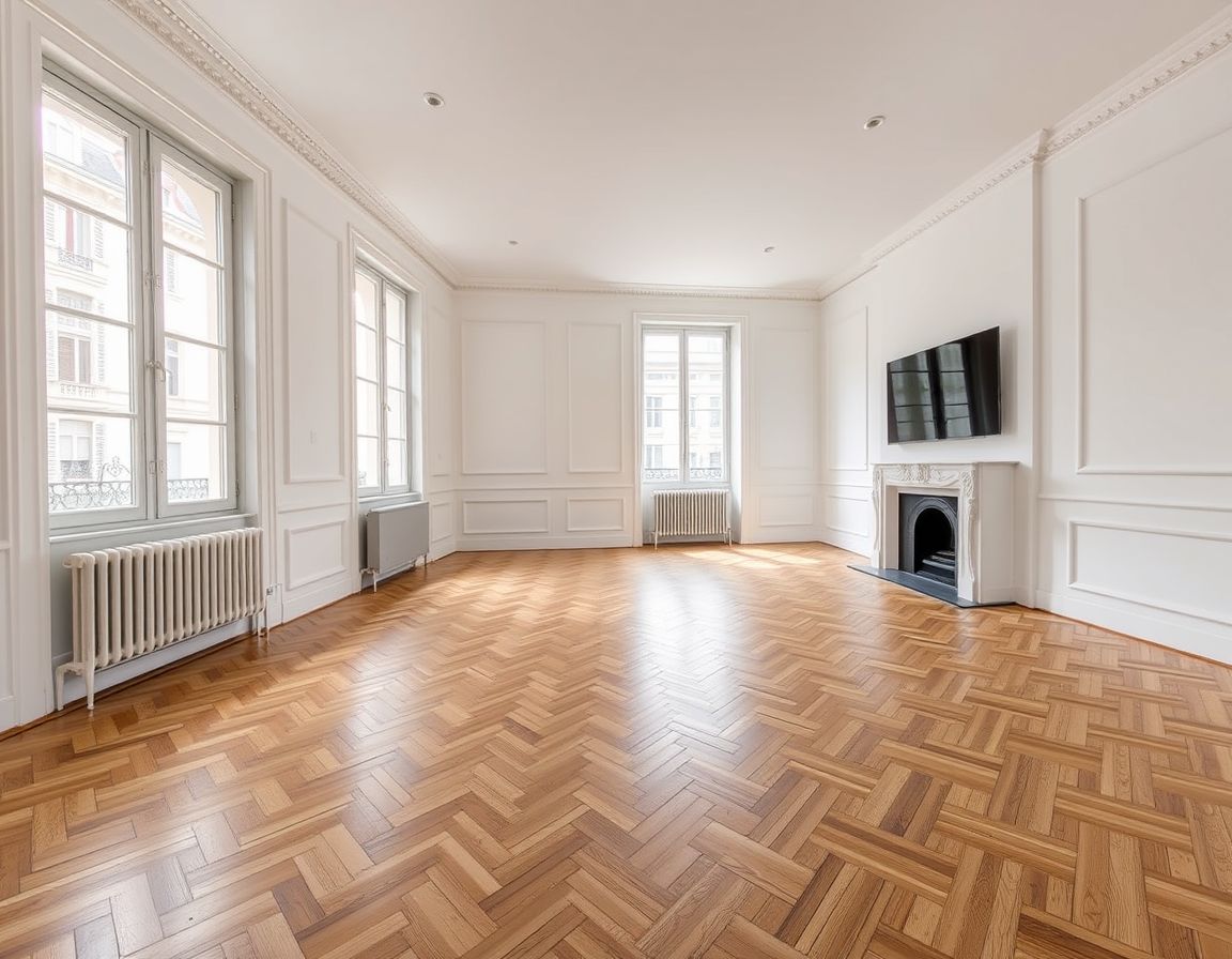 Le même salon, vide